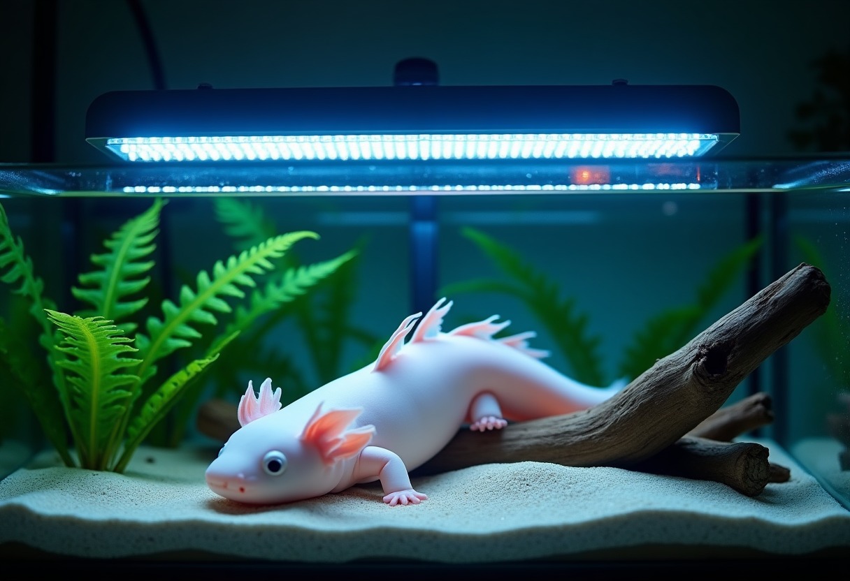 Complete Guide to Axolotl Tank Lighting Setup